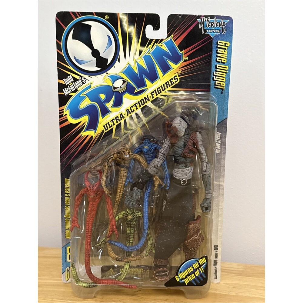 Mcfarlane Toys Spawn Series 8 Grave Digger 7" Scale 1997 Figure NEW